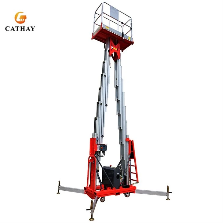 Aluminum Dual Mast Lift