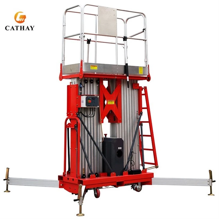 Aluminum Dual Mast Lift